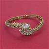 American Diamond Openable kada with Mehndi Plating