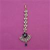 American Diamond Classic Tikka with Mehndi Plating