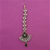 American Diamond Classic Tikka with Mehndi Plating