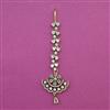 American Diamond Classic Tikka with Mehndi Plating