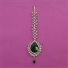 American Diamond Classic Tikka with Mehndi Plating