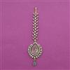 American Diamond Classic Tikka with Mehndi Plating