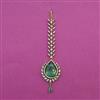 American Diamond Classic Tikka with Mehndi Plating