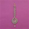 American Diamond Classic Tikka with Mehndi Plating