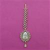 American Diamond Classic Tikka with Mehndi Plating
