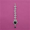 American Diamond Classic Tikka with Rhodium Plating