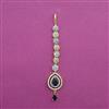 American Diamond Classic Tikka with 2 Tone Plating