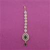 American Diamond Classic Tikka with 2 Tone Plating