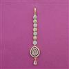 American Diamond Classic Tikka with 2 Tone Plating