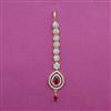 American Diamond Classic Tikka with 2 Tone Plating