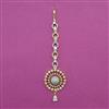 American Diamond Classic Tikka with Rhodium Plating 2 Tone Plating