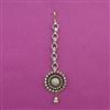 American Diamond Classic Tikka with Rhodium Plating 2 Tone Plating