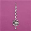 American Diamond Classic Tikka with Rhodium Plating 2 Tone Plating