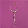 American Diamond Classic Hath Pan with Rhodium Plating 2 Tone Plating