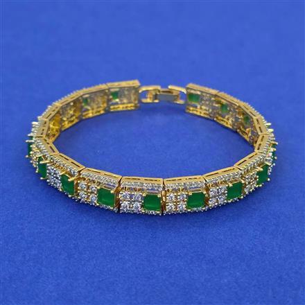 American Diamond Classic Bracelet with Carat Plating