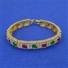 American Diamond Classic Bracelet with Carat Plating