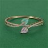 American Diamond Openable kada with Mehndi Plating
