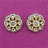 American Diamond Tops with Rhodium Plating 2 Tone Plating