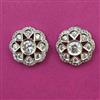 American Diamond Tops with Rhodium Plating 2 Tone Plating