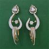 American Diamond Long Earring with Carat Plating