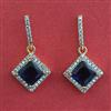 American Diamond Dangler with 2 Tone Plating