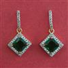 American Diamond Dangler with 2 Tone Plating