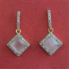 American Diamond Dangler with 2 Tone Plating