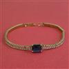 American Diamond Classic Bracelet with Gold Plating