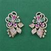 American Diamond Classic Earring with Carat Plating