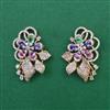 American Diamond Classic Earring with Carat Plating