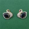 American Diamond Birds Earring with 2 Tone Plating