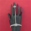 American Diamond Classic Hath Pan with Rhodium Plating 2 Tone Plating