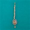 American Diamond Classic Tikka with Mehndi Plating