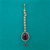 American Diamond Classic Tikka with Mehndi Plating