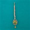 American Diamond Classic Tikka with Mehndi Plating