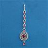 American Diamond Classic Tikka with Rhodium Plating