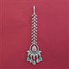 American Diamond Classic Tikka with Rhodium Plating