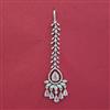 American Diamond Classic Tikka with Rhodium Plating