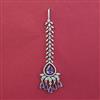 American Diamond Classic Tikka with Rhodium Plating