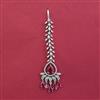 American Diamond Classic Tikka with Rhodium Plating