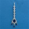 American Diamond Classic Tikka with Rhodium Plating