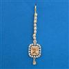 American Diamond Classic Tikka with 2 Tone Plating