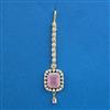 American Diamond Classic Tikka with 2 Tone Plating