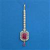 American Diamond Classic Tikka with 2 Tone Plating