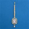 American Diamond Classic Tikka with 2 Tone Plating