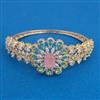 American Diamond Broad Kada with Carat Plating