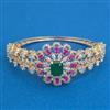 American Diamond Broad Kada with Carat Plating