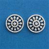 American Diamond Tops with Rhodium Plating 2 Tone Plating
