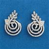 American Diamond Tops with Rhodium Plating 2 Tone Plating