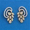 American Diamond Tops with Rhodium Plating 2 Tone Plating